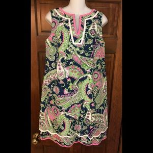 Lilly Pulitzer RARE Vintage Shift Dress SZ 12